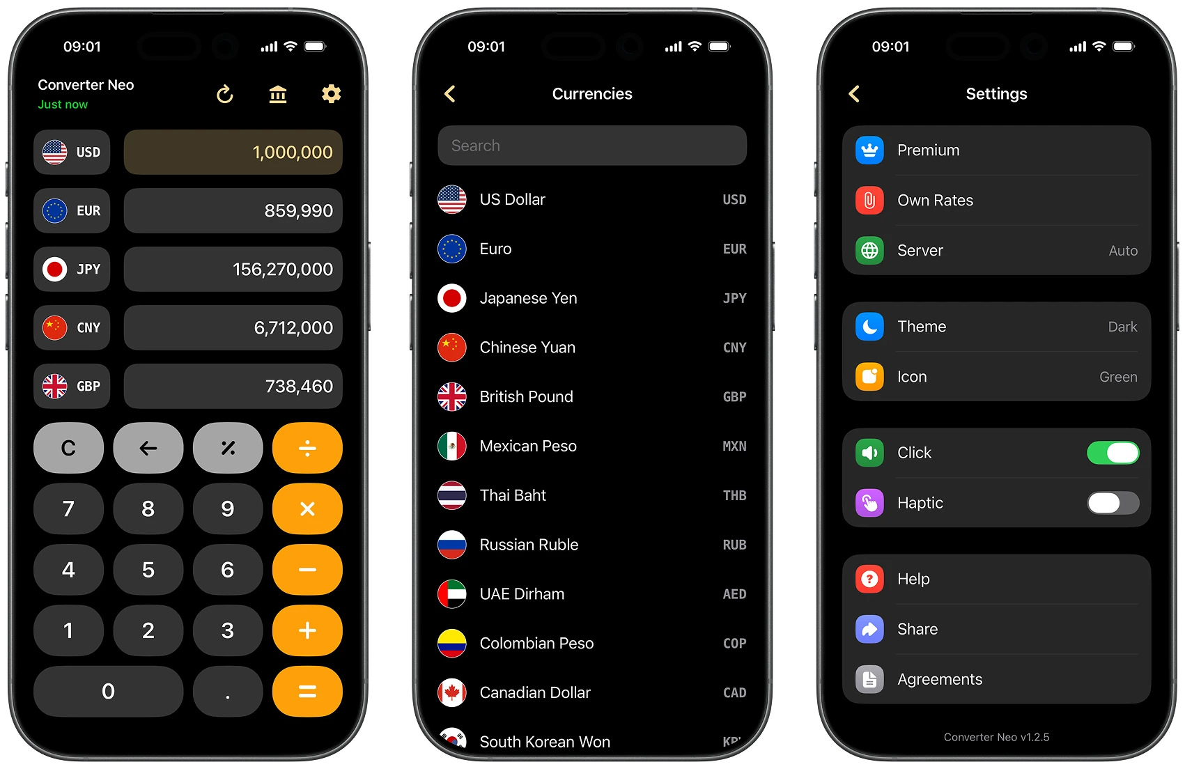 Currency Converter for iOS and Android